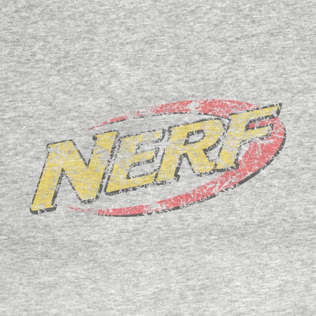 Nerf Logo (extremely worn and faded) by GraphicGibbon